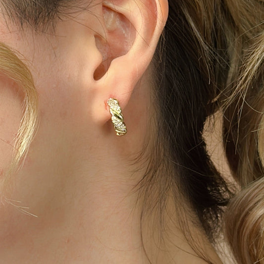 Arracada Chica 18k