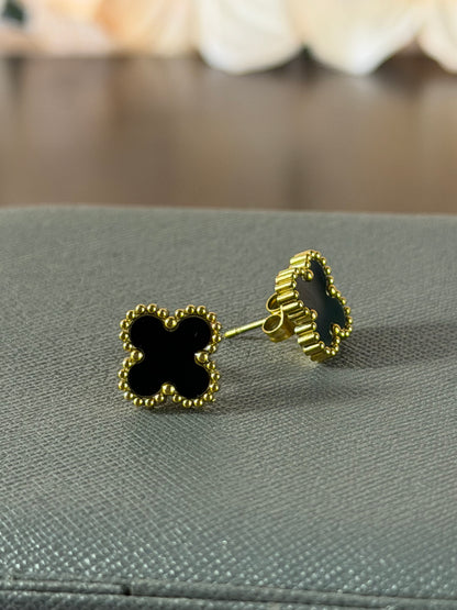 ARETE FLOR NEGRO