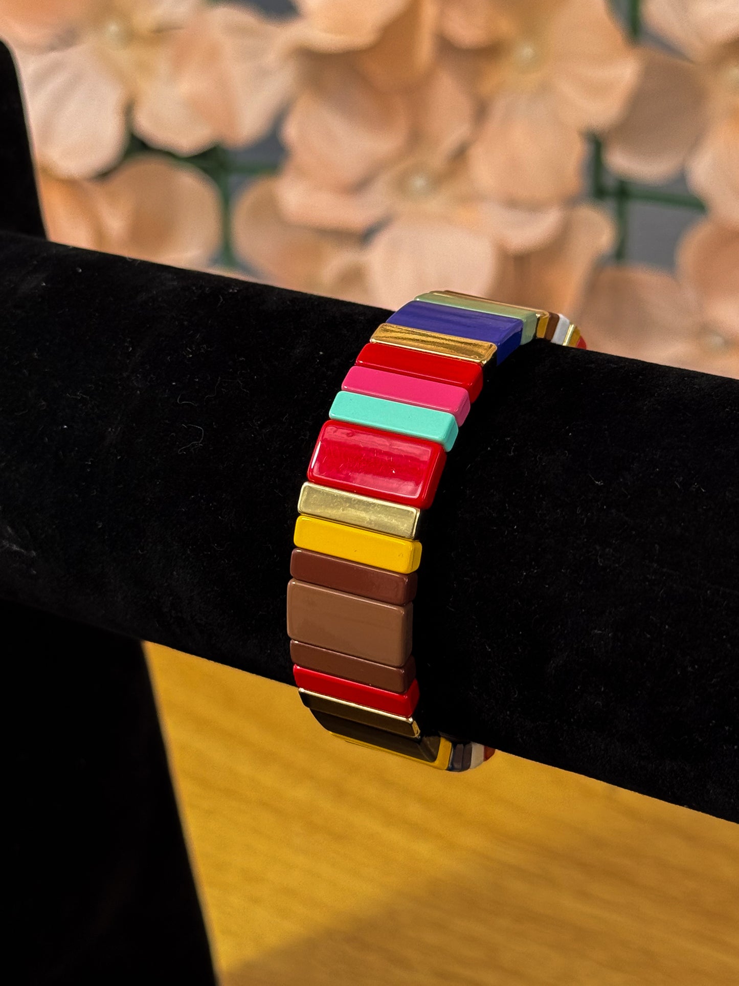 PULSERA ESMALTADA ELÁSTICA