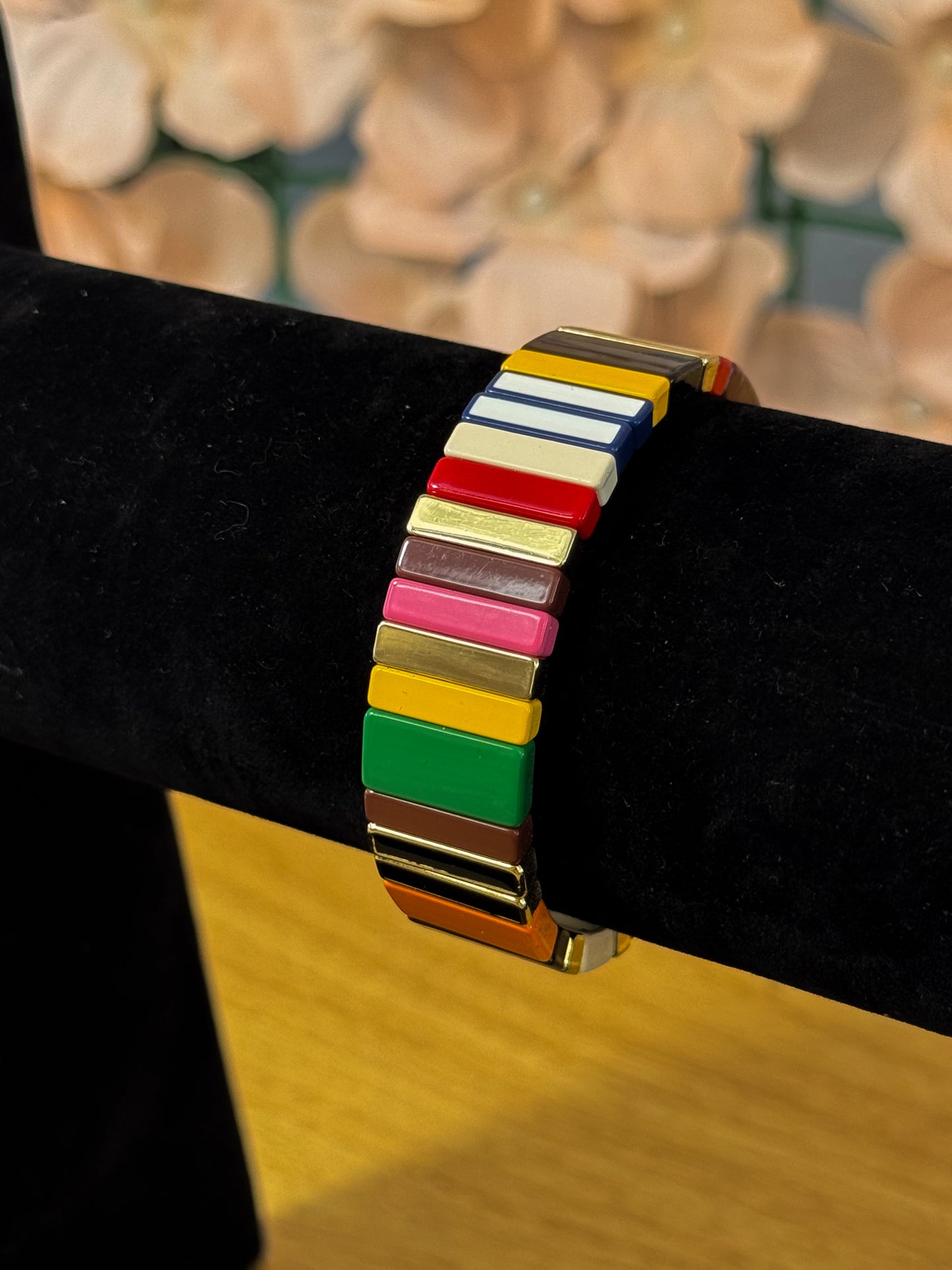 PULSERA ESMALTADA ELÁSTICA